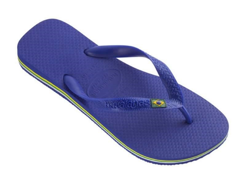 Chinelo Havaianas Brasil Azul Naval 43/44
