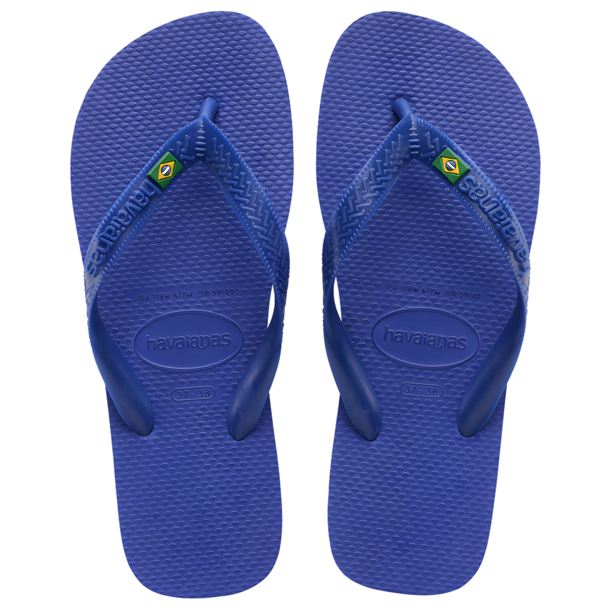 Chinelo Havaianas Brasil Azul Naval 43/44