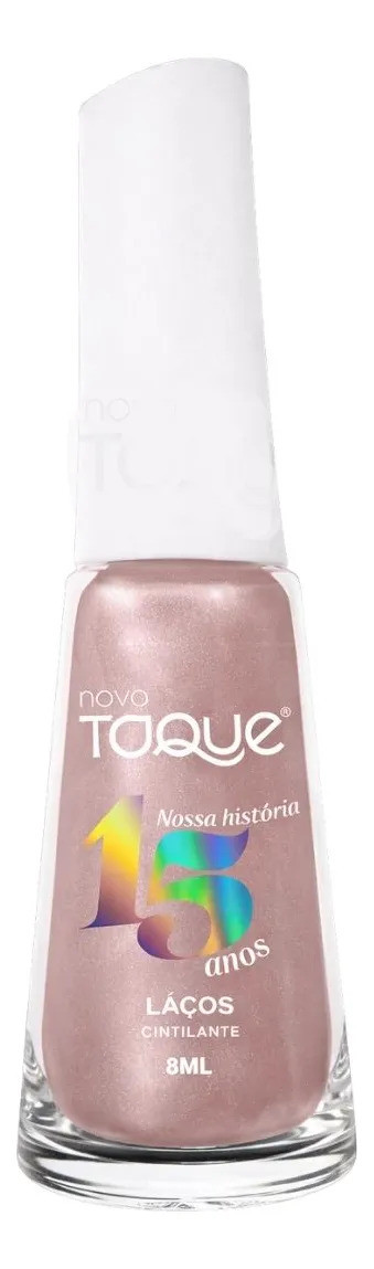 Esmalte Novo Toque Laços Cintilante 8ml