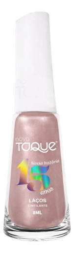 Esmalte Novo Toque Laços Cintilante 8ml