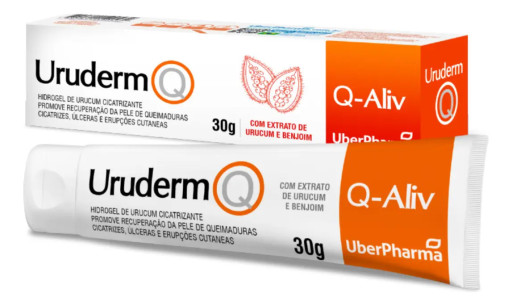 Pomada Dermatologica Urucum Uruderm Q-aliv 30g Uberpharma