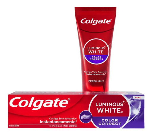 Creme Dental Colgate Luminous White Color Correct 70g