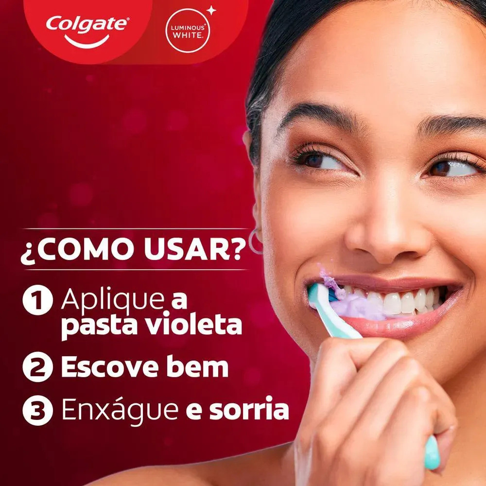 Creme Dental Colgate Luminous White Color Correct 70g
