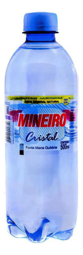 Água Mineral Natural Sem Gás Mineiro 500ml