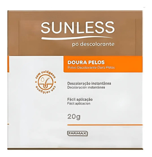 Descolorante Sunless Doura Pelos Pó 50g Cabelo