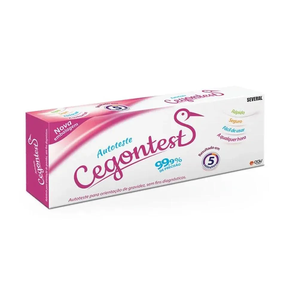 Teste de Gravidez Cegontest Tira 1 Unidade EGV Pharma