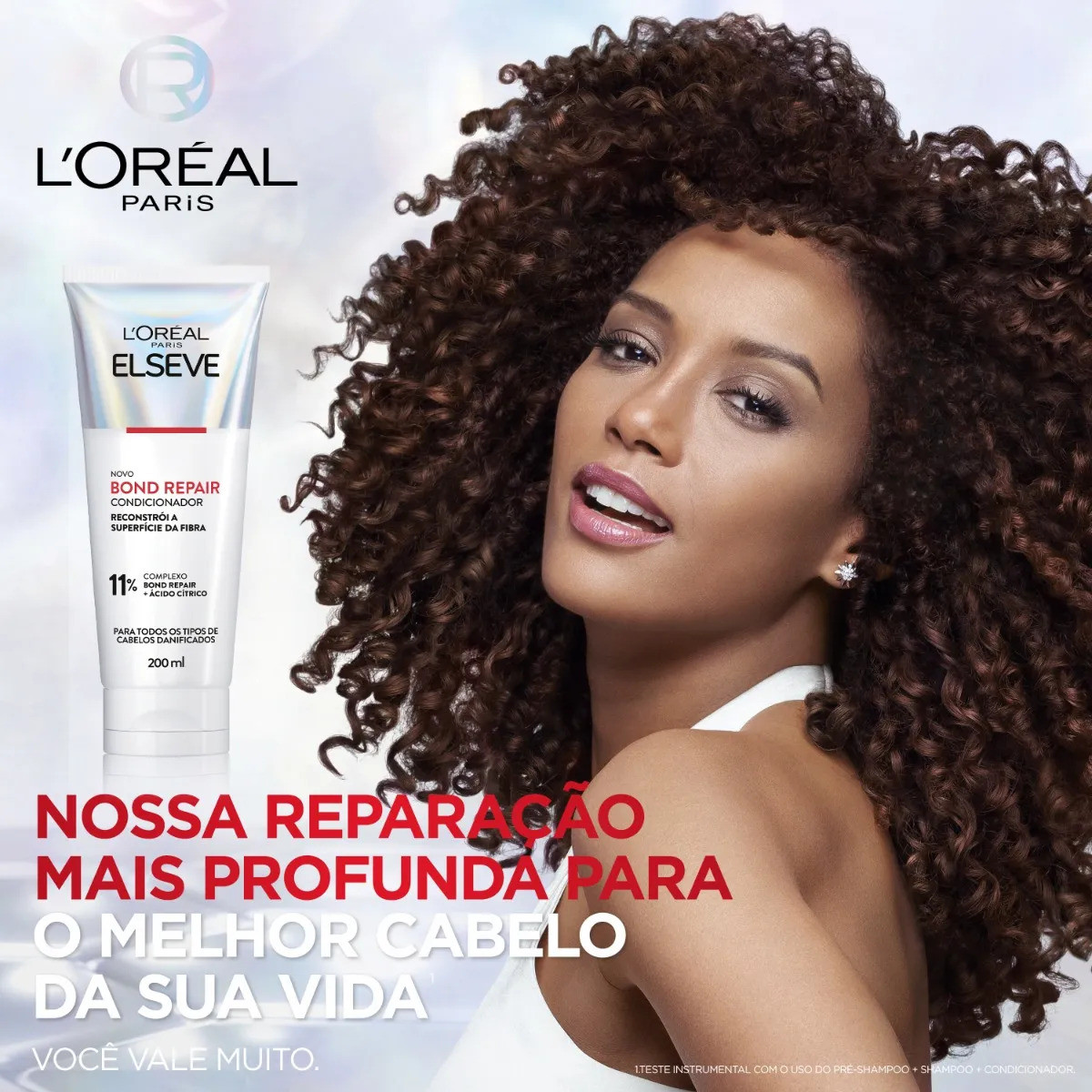 Condicionador Elseve Bond Repair para Cabelos Danificados com Ácido Cítrico 200 mL