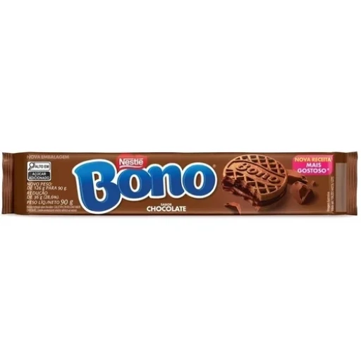 Biscoito Recheado Bono Chocolate Nestlé 90g
