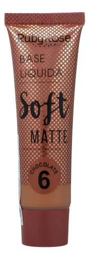 Base Líquida Soft Matte Ruby Rose N6 29ml
