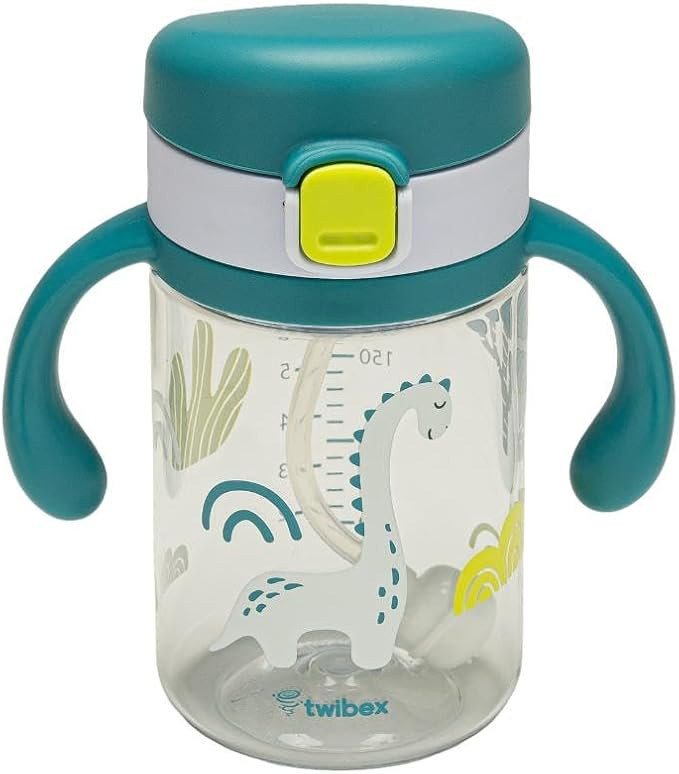Copo De Treinamento Tritan 240mL Azul Dinossauro