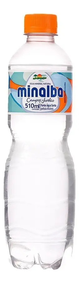 Água Mineral Minalba com Gás 510ml