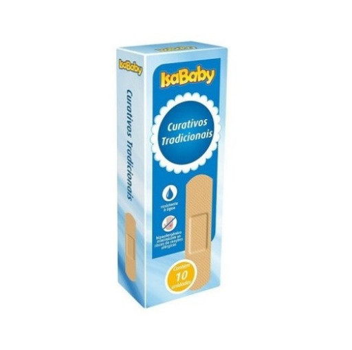 Curativo IsaBaby Tradicional com 10 Unidades