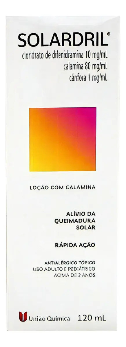 Solardril Locao 120 Ml Uniao Quimica