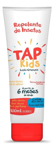 Repelente Infantil União Química Tap Kids com Icaridina, 100ml