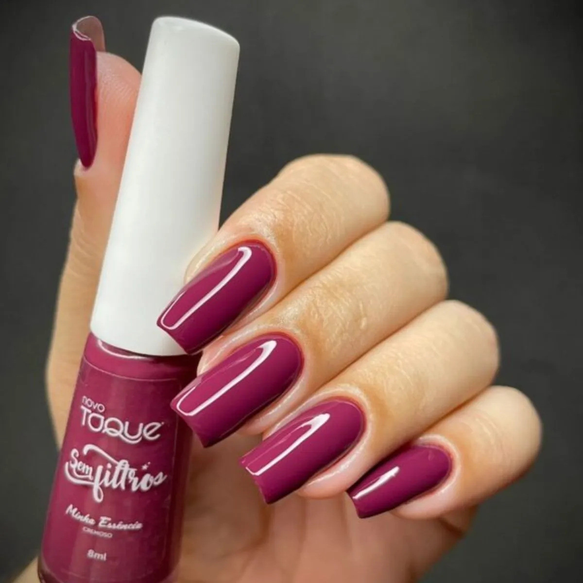 Esmalte Acabamento Cremoso 8 Ml Toque - Opções Minha Essência