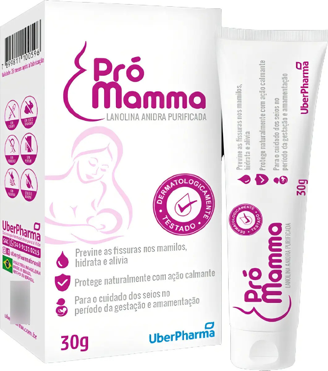 Promamma Lanolina Pura 30gr Uberpharma