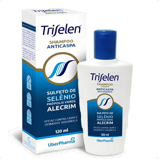 Triselen Shampoo Xampu Natural Anticaspa 120ml