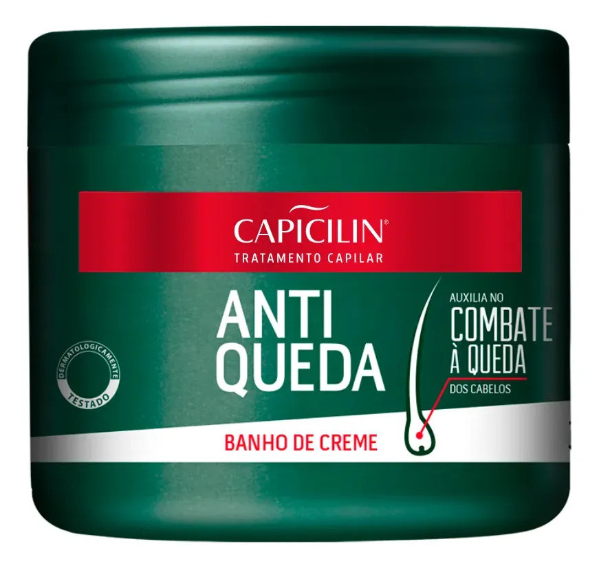 Capicilin Antiqueda Banho De Creme 350g
