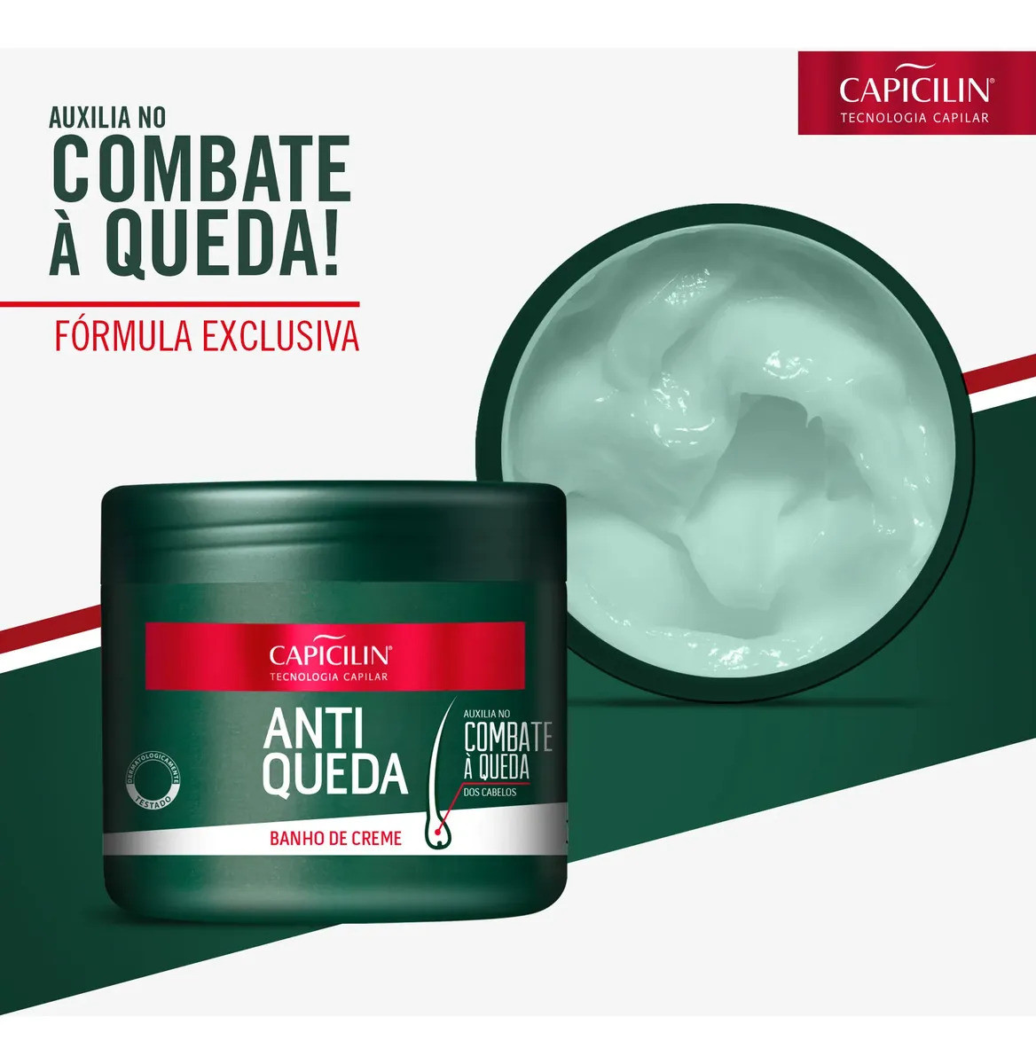 Capicilin Antiqueda Banho De Creme 350g