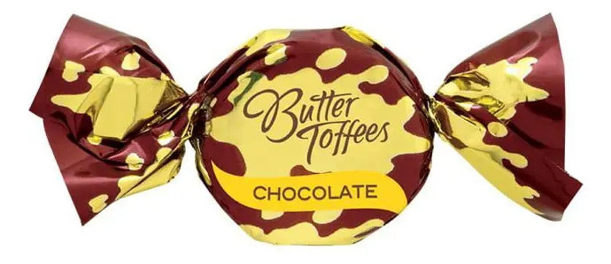 Balas Butter Toffees 500g Arcor Chocolate - Recheio Cremoso