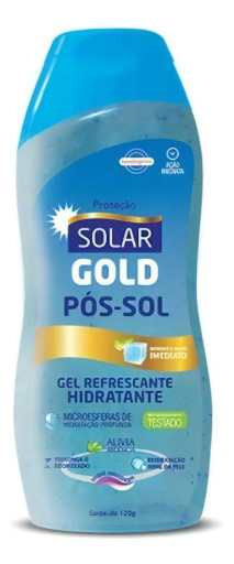 Pós-Sol em Gel Solar Gold Frasco 120g
