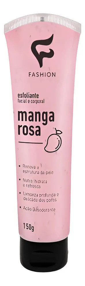 Creme Esfoliante Facial Corporal Manga Rosa 150g - Fashion
